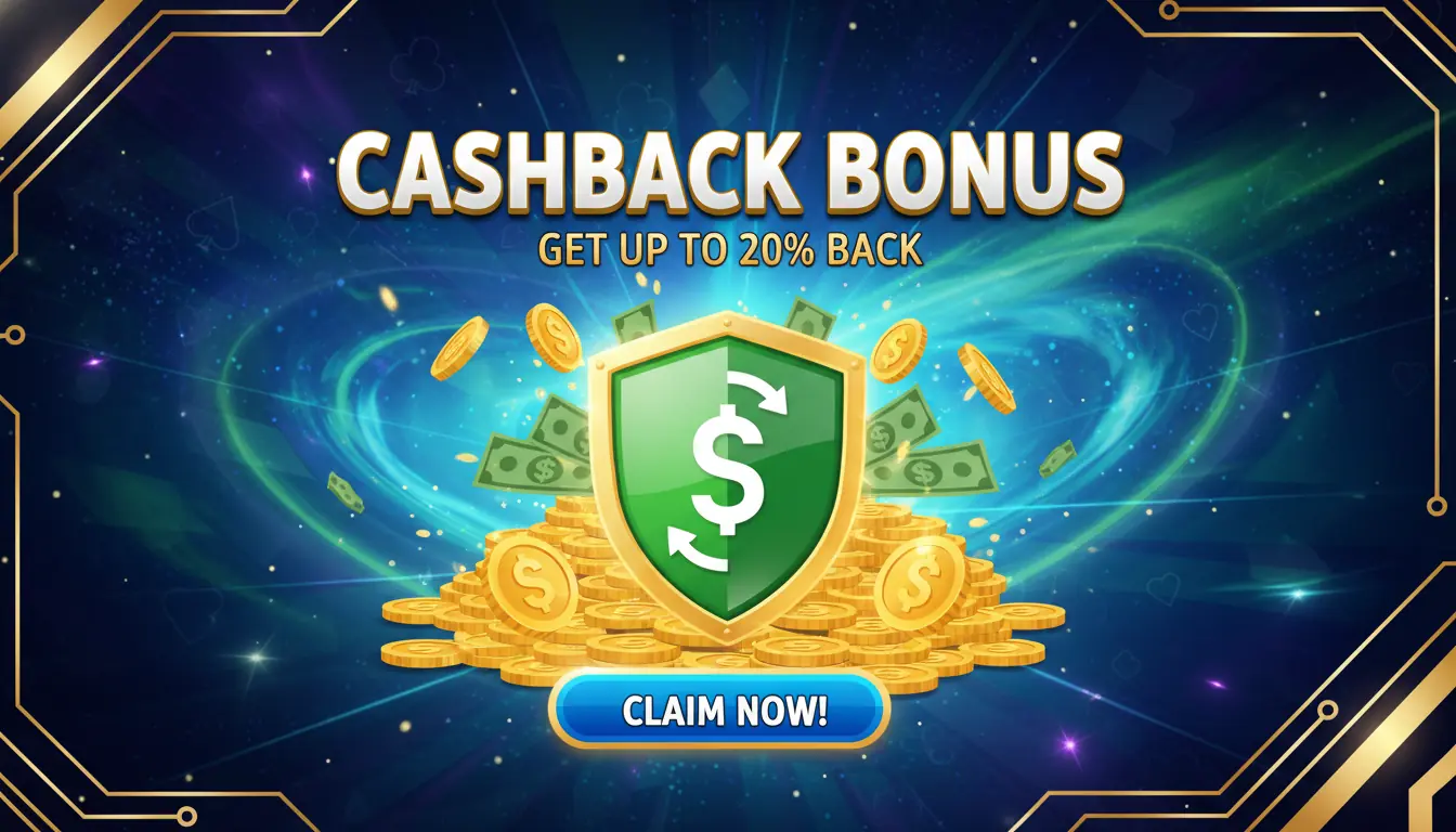 Energy casino Cashback Bonus
